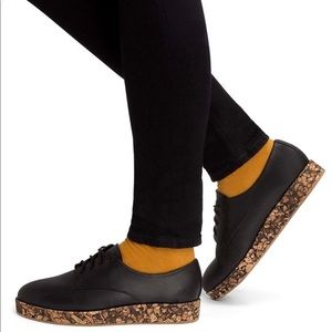 Matt & Nat Women’s Hall Cork Platform Vegan Oxford